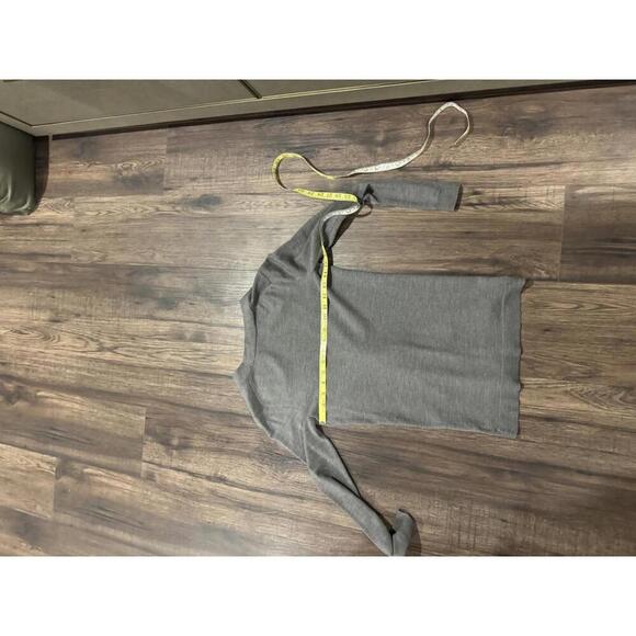 Pristine Condition Charcoal Grey Theory Ribbed Button Down Cardigan sz S - Picture 6 of 6